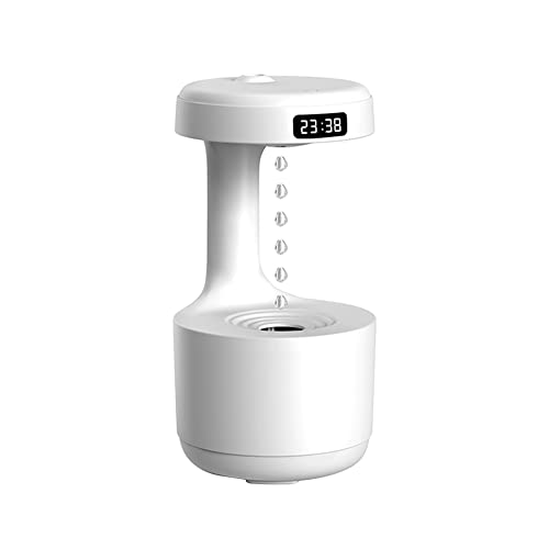 JNJOOD 800 ml Cool Mists Maker Home Tropfen Anti-Gravity Ultraschall mit LED-Display für Schlafzimmer Büro JNJOOD 800 ml Cool Mists Maker Home Tropfen Anti-Gravity Ultraschall mit LED-Display für Schlafzimmer Büro von JNJOOD