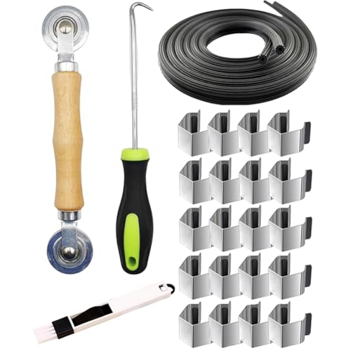 JNJOOD Bildschirm Reparatur -Kit - Bildschirmklammern mit Entfernen Von Türhaken -Bildschirmklammern, Um Den Bildschirm in B zu Halten von JNJOOD