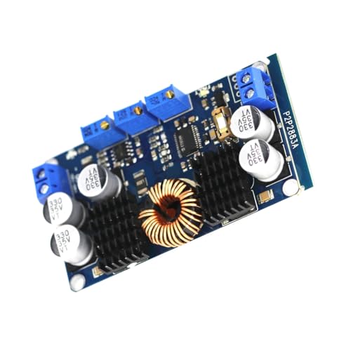 JNJOOD DC-DC LTC3780 Stromversorgungsmodul mit automatischer Anpassung der adaptiven Ausgangsspannung, Konstantstrom- und Konstantspannungsregelung für Solarautos, 10 A. von JNJOOD