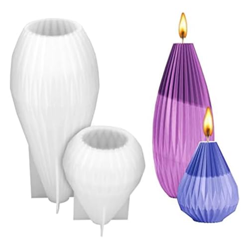 JNJOOD DIY Silikon Kerzenformen 3D Geometrische Flasche Form Aromatherapie Seife Kuchen Form 2 Stück JNJOOD DIY Silikon Kerzenformen 3D Geometrische Flasche Form Aromatherapie Seife Kuchen Form 2 Stück von JNJOOD