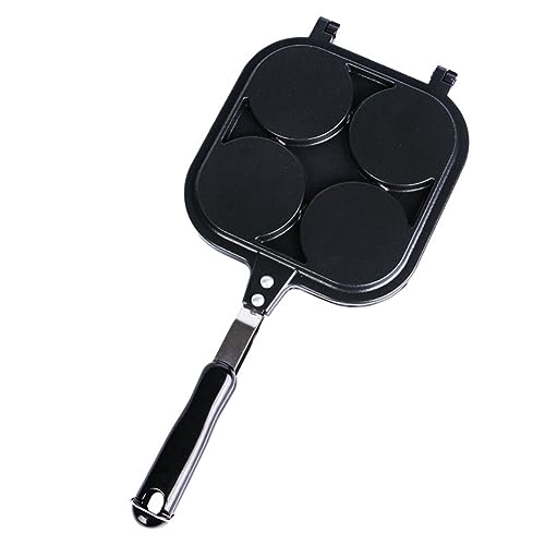 JNJOOD Eierpfanne Doppelseitige Pfanne in Pancake-Form Pancake Pfanne Antihaft Pancake Pfanne für Haustiere Mini Form für Pfannkuchen Pancake Pan von JNJOOD