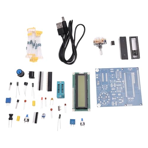 JNJOOD Frequenzmesser LCD DC5V Tester für Transistoren USB Kit DIY Digitales Induktivitäts- und Kapazitätsmessgerät von JNJOOD
