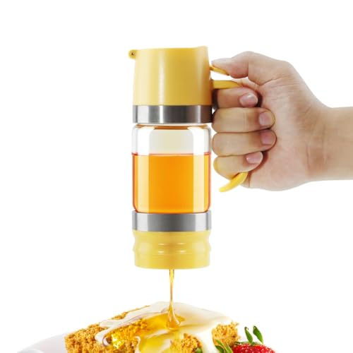 JNJOOD Glasspender, 9 OZ Anti-Tropf-Glas mit Griff, Sirupspender für Kaffee oder Tee für und Sirup von JNJOOD
