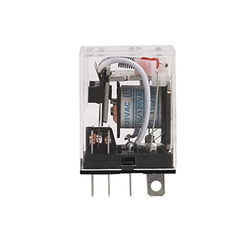 JNJOOD Jqx-13Fl AC 110V Spule Dpdt 8-Pin 8P Elektromagnetisches Leistungsrelais von JNJOOD