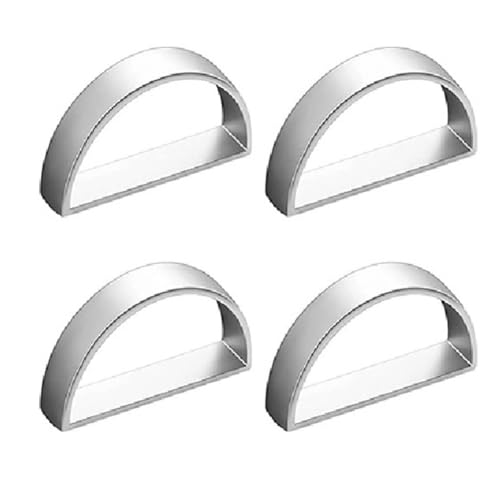 JNJOOD Modischer Serviettenhalter Serviettenhalter in D-Form Serviettenhalter Moderner und einfacher Serviettenhalter matt von JNJOOD