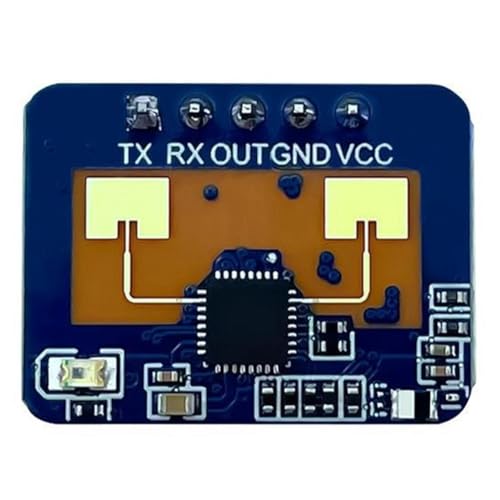 JNJOOD Modul für Körperpräsenz 24G LD2410C Millimeterwellenradar Komfortsensor Multifunktionaler intelligenter Kontakt, einfach zu bedienen JNJOOD Modul für Körperpräsenz 24G LD2410C Millimeterwellenradar Komfortsensor Multifunktionaler intelligenter Kontakt, einfach zu bedienen von JNJOOD