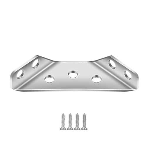 JNJOOD Möbel Eckverbinder Stahl Winkelgestell Regal Eckstütze Stuhl Schrankstütze Universal Winkelgestell von JNJOOD