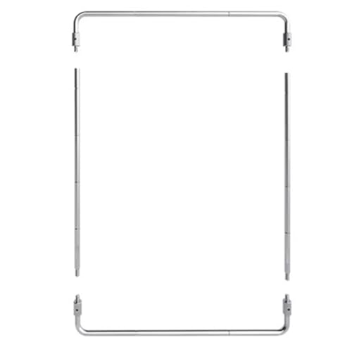 JNJOOD Outdoor -Tischversorgung Tragbarer Camping-Tisch Aus Edelstahl Zubehör Neu, Desktop-Rack von JNJOOD