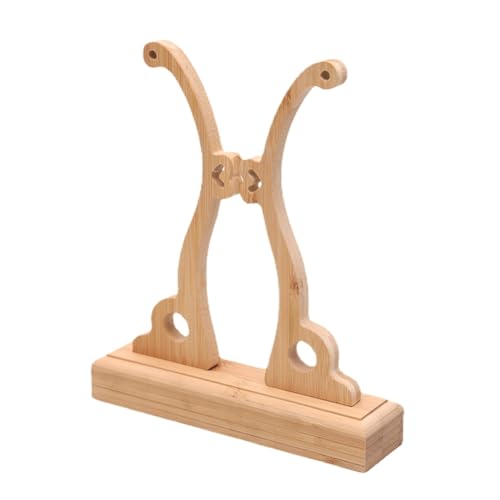JNJOOD Runder Fächerständer Faltbare Praktische Fächerhalter Organizer Halter Chinesischer Fächer Handfächer Handfächer Handfächer Dekorative Ventilatoren,B von JNJOOD