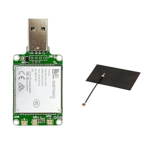 JNJOOD SIMcom SIM7600G-H LTE CAT4 + FPC USB-Entwicklungskarte mit GNSS-Unterstützung JNJOOD SIMcom SIM7600G-H LTE CAT4 + FPC USB-Entwicklungskarte mit GNSS-Unterstützung von JNJOOD