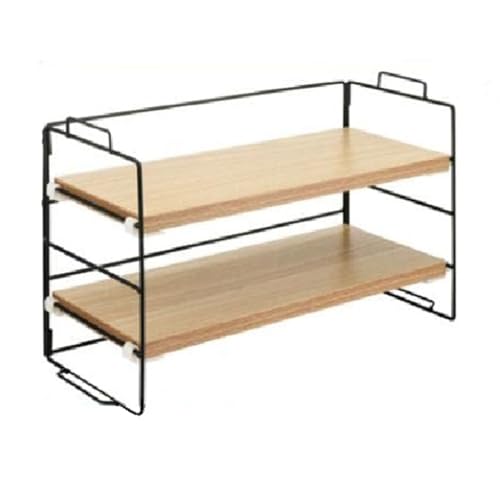 JNJOOD Schreibtischregal, Schreibtischaufbewahrung, Mehrstöckiges Büro, Schlafsaal, Schreibtisch, Tischregal, Kleines Bücherregal von JNJOOD