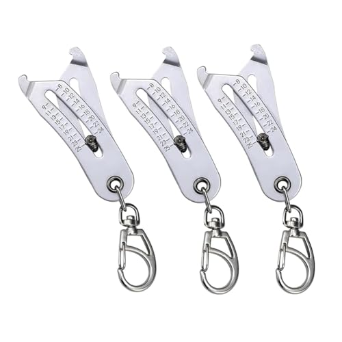JNJOOD Scomeri Nut Sizer, Werkzeug zur Überprüfung der Gewindegröße, tragbar, Scomeri Thread Sizer von JNJOOD