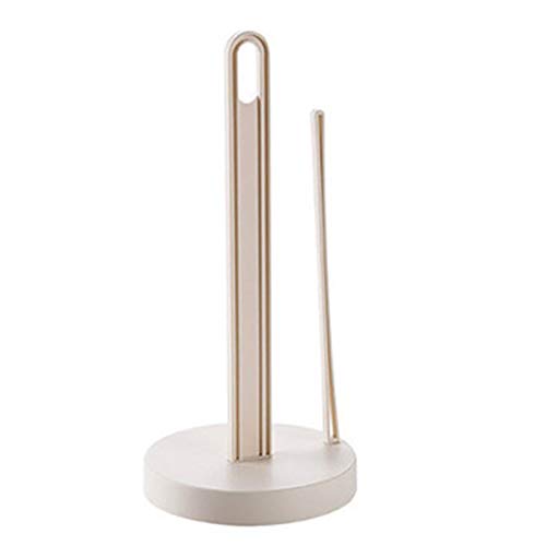 JNJOOD Toilette KüChen Papier Handtuch Halter Rolle Papiertuch Holder Kunststoff Regal Desktop Boden Vertikal Servietten Stand Badezimmer Lagerung-2 von JNJOOD