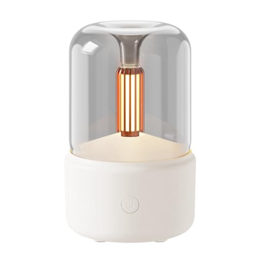 JNJOOD Tragbarer Mini-USB-Diffusor Luftbefeuchter Öl Nachtlicht Zerstäuber für den Heimgebrauch Geschenk,B von JNJOOD