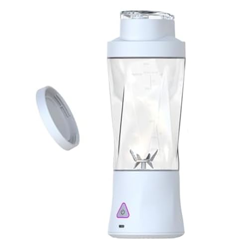 JNJOOD Tragbarer Mixer 700 ml Reise-Mixer in persönlicher Größe für Saft-Smoothies Mini Fruchtsaftmixer USB wiederaufladbar von JNJOOD