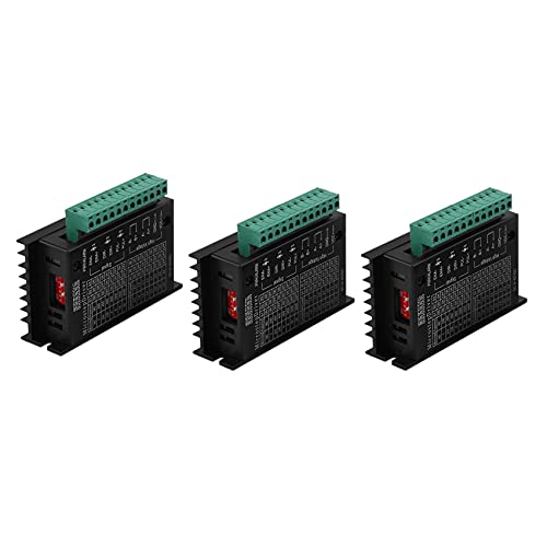 JNJOOD Treiber für Schrittmotor 3 Stück 42/57/86 Tb6600 32 Segmente aktualisierte Version 4.0A 42VDC für CNC-Router von JNJOOD