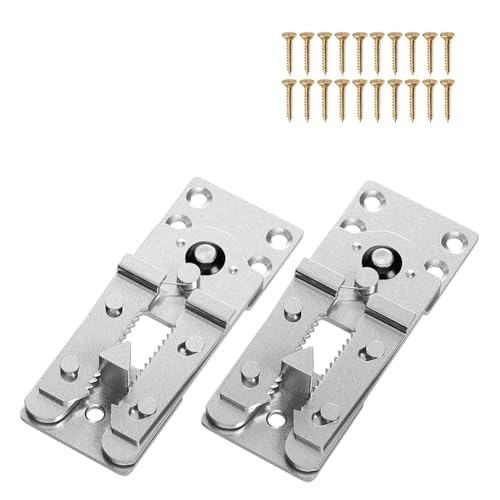 JNJOOD Verbindungsstücke für modulare Sofas, verdickte Steckcouchverbinder zur Herstellung von modularen Halterungen (4 Packungen + 40) von JNJOOD