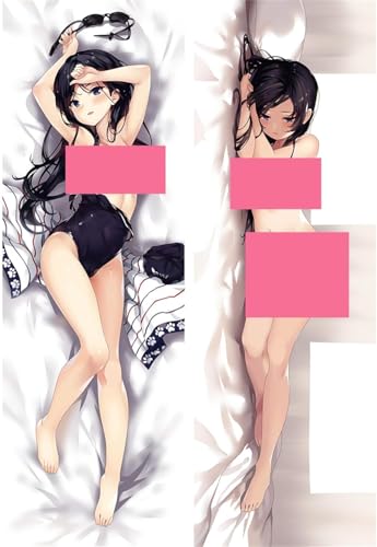 JNLIFT Body Kissenbezug Kissenhülle Anime Pillowcase Für Genshin Impact,Doppelseitige Umarmungskissen Bezug,Waschbar Dekokissen Bezüge,2wt(2waytricot)-50cm*160cm von JNLIFT