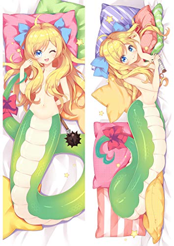 JNLIFT Body Kissenbezug Kissenhülle Anime Pillowcase für Genshin Impact,Doppelseitige Umarmungskissen Bezug,Waschbar Dekokissen Bezüge,2WT-50x150CM von JNLIFT