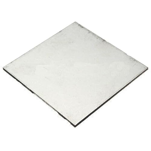 JNMING 1 Stück Titanblech Titan-Ti-Legierung GR2 Ti-Blechplatte 0,3 mm 4 mm Ti-Titanplatte 100 x 100 mm 100 x 150 mm 150 x 150 mm 200 x 200 mm(2.5x100x100mm) von JNMING