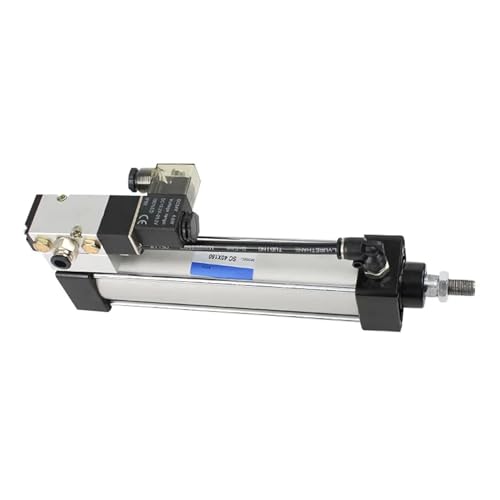JNMING AC220V SCF100 Pneumatische Standard Magnetventil Integrierte Zylinder Bohrung 100mm Hub 200mm 400mm 500mm Luft Zylinder set Staub Beseitigung(SCF100x100) von JNMING
