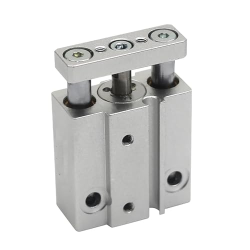 JNMING Bohrung 10 mm Hub 15 mm 20 mm MGJ10 Miniatur-Führungsstangenzylinder Eingebauter Magnet(20mm stroke) von JNMING