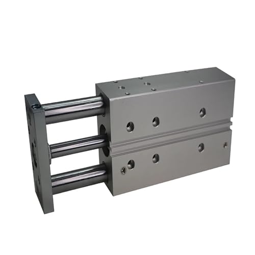 JNMING Bohrung 16mm DFM-16 Kompakte Guide Zylinder Air Pneumatische Zylinder Mit Guide Rod(-10-P-A-KF) von JNMING