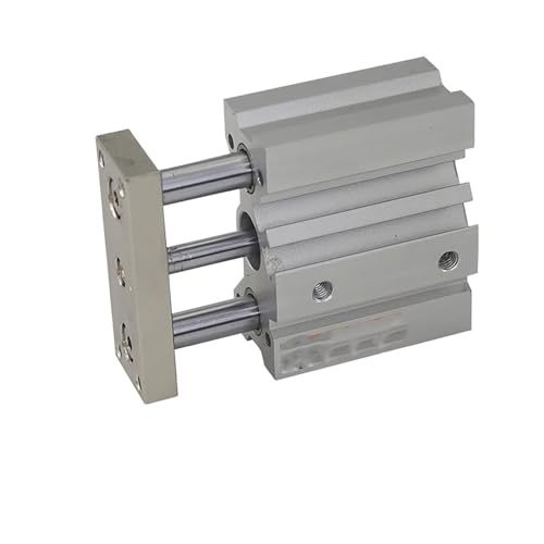 JNMING Bohrung 25mm MGQM25 Standard Air Dünne Pneumatische Zylinder Mit Führungsstange Hub 40mm 125mm(20mm-stroke) von JNMING