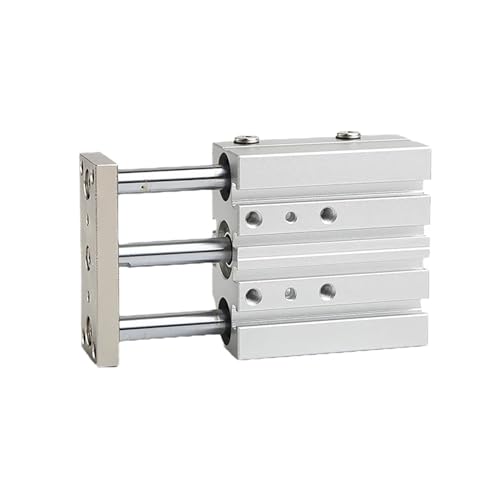 JNMING Bohrung 32mm TCM32 Kompaktführungszylinder Luftpneumatikzylinder Hub 35mm 150mm(15mm Stroke) von JNMING