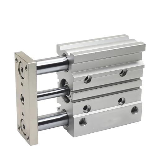 JNMING Bohrung 40mm MGPM40 MGPM Pneumatischer Kompaktführungszylinder Hub 10mm-300mm(100mm Stroke) von JNMING