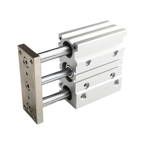 JNMING Bohrung 40mm TCL40 Kompaktführungszylinder Luftpneumatikzylinder Hub 10-400mm(25mm Stroke) von JNMING