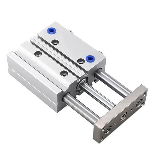 JNMING Geführter Zylinder der TCM-Serie TCM12, drei Achsen, drei Stangen, Hub 100 mm, 350 mm, 250 mm, mit Magnet-Pneumatikzylindern(30mm Stroke) von JNMING