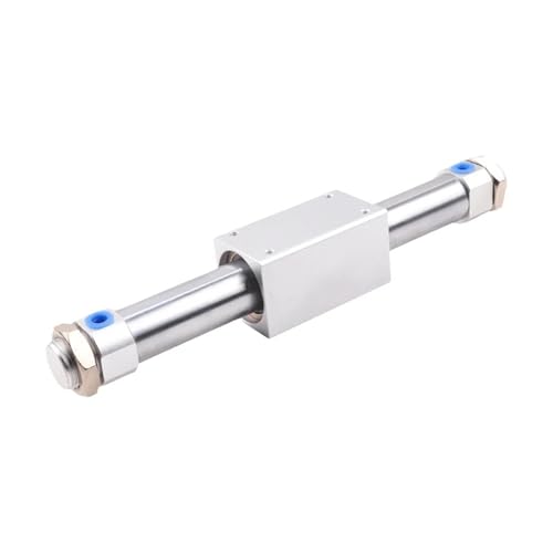 JNMING Kolbenstangenloser Zylinder RMS25 mit Magnetkupplung und Bohrung 25 mm und langem Hub(1200mm stroke) von JNMING