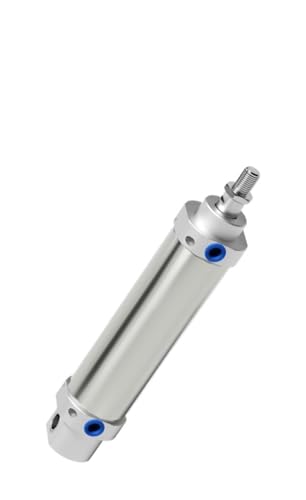JNMING MAC16 Edelstahl Mini Zylinder 16mm Bohrung Flache Schwanz Mit Magnetring Luft Pufferung Zylinder(75mm Stroke) von JNMING