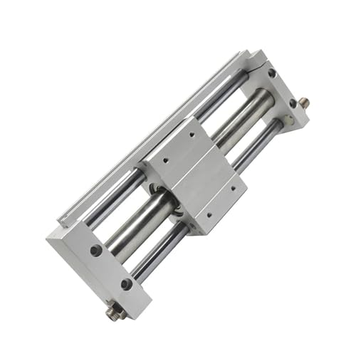 JNMING RMT32 Hub 50mm-600mm Magnetkupplungstyp Führungsstangenschieber Kolbenstangenloser Zylinder(400mm stroke) von JNMING