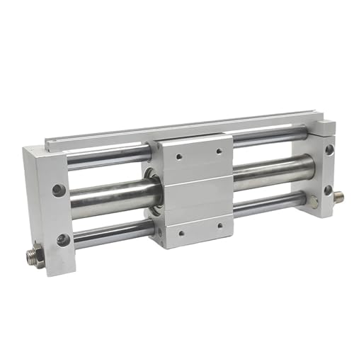 JNMING RMTL25 Bohrung 25 mm Hub 100–1000 mm Magnetkupplung Typ Führungsstange Schieber Kolbenstangenloser Zylinder(350mm stroke) von JNMING