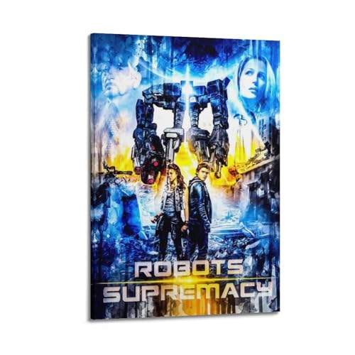 JNNJMN Poster, Motiv: Roboter Overlord, dekoratives Gemälde, Leinwand, Wandposter und Kunstdruck, modernes Familienschlafzimmer, Dekoration, Poster, 20 x 30 cm JNNJMN Poster, Motiv: Roboter Overlord, dekoratives Gemälde, Leinwand, Wandposter und Kunstdruck, modernes Familienschlafzimmer, Dekoration, Poster, 20 x 30 cm von JNNJMN