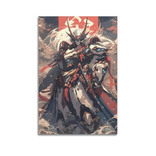 JNNJMN Poster mit Roboter-Samurai-Motiv, dekoratives Gemälde, Leinwand, Wandposter und Kunstdruck, moderne Familienschlafzimmer-Dekoration, Poster, 20 x 30 cm JNNJMN Poster mit Roboter-Samurai-Motiv, dekoratives Gemälde, Leinwand, Wandposter und Kunstdruck, moderne Familienschlafzimmer-Dekoration, Poster, 20 x 30 cm von JNNJMN