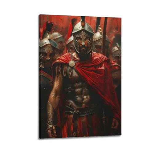JNNJMN Poster mit römischen Gladiatoren, dekoratives Gemälde, Leinwand, Wandposter und Kunstdruck, moderne Familienschlafzimmer-Dekoration, Poster, 50 x 75 cm JNNJMN Poster mit römischen Gladiatoren, dekoratives Gemälde, Leinwand, Wandposter und Kunstdruck, moderne Familienschlafzimmer-Dekoration, Poster, 50 x 75 cm von JNNJMN