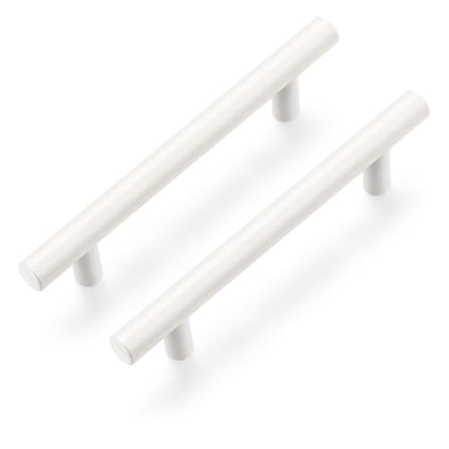 JNRFTY 6 Stück Möbelgriffe Schrankgriffe Weiß Türgriffe Küche Schrankgriffe Aluminium Griffe für Küchenschränke Schubladengriffe T Stangengriff, 128mm lochabstand JNRFTY 6 Stück Möbelgriffe Schrankgriffe Weiß Türgriffe Küche Schrankgriffe Aluminium Griffe für Küchenschränke Schubladengriffe T Stangengriff, 128mm lochabstand von JNRFTY