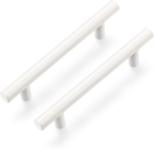JNRFTY 6 Stück Möbelgriffe Schrankgriffe Weiß Türgriffe Küche Schrankgriffe Aluminium Griffe für Küchenschränke Schubladengriffe T Stangengriff, 192mm lochabstand JNRFTY 6 Stück Möbelgriffe Schrankgriffe Weiß Türgriffe Küche Schrankgriffe Aluminium Griffe für Küchenschränke Schubladengriffe T Stangengriff, 192mm lochabstand von JNRFTY