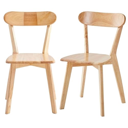 JNTFNE 2er Set Moderne Esszimmerstühle aus Holz mit Massivholzbeinen für Küche Esszimmer JNTFNE 2er Set Moderne Esszimmerstühle aus Holz mit Massivholzbeinen für Küche Esszimmer von JNTFNE