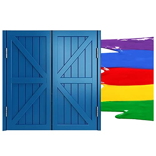 Schwingtüren für Wohnkultur – hölzerne Café-Eingangsteilung mit Scharnieren im Lieferumfang enthalten, ideal für Küche und Geschäft Schwingtüren für Wohnkultur – hölzerne Café-Eingangsteilung mit Scharnieren im Lieferumfang enthalten, ideal für Küche und Geschäft von JNTFNE