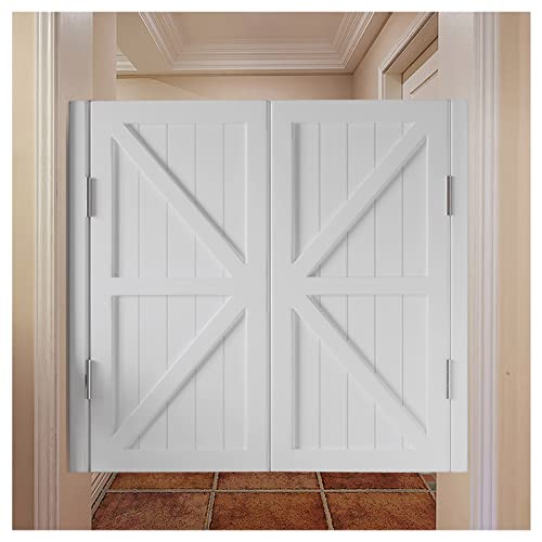 Schwingtüren für Wohnkultur – hölzerne Café-Eingangsteilung mit Scharnieren im Lieferumfang enthalten, ideal für Küche und Geschäft Schwingtüren für Wohnkultur – hölzerne Café-Eingangsteilung mit Scharnieren im Lieferumfang enthalten, ideal für Küche und Geschäft von JNTFNE