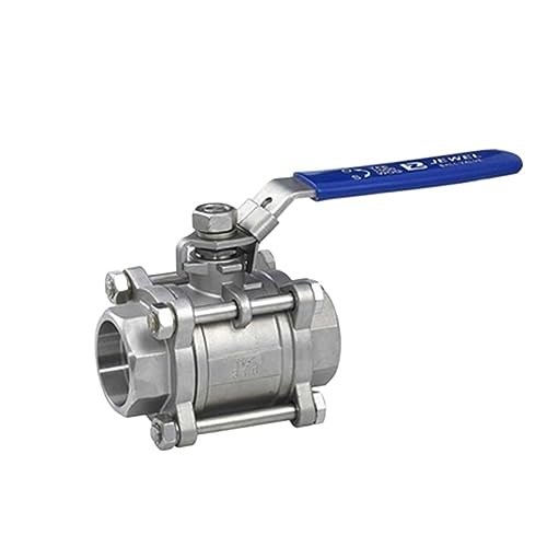 1/2" 3/4" 1" Innengewinde SS201 304SS Edelstahl 1000 3-teiliger Volldurchgangs-Kugelhahn DN15 DN20 DN25(Stainless Steel 201,0.75 Inch) von JNVFTCUX
