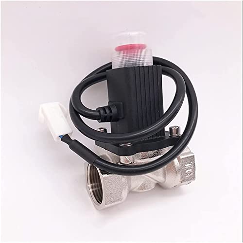 1 Zoll vernickeltes Messing-Gas-Notabschalt-Magnetventil for Zuhause 12 VDC Nützlich von JNVFTCUX