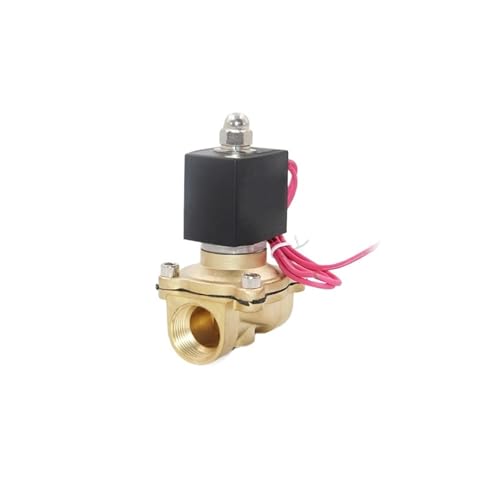 3/4 "Magnetventil IP65 wasserdichtes normalerweise geschlossenes Messing-Magnetventil 24 V 12 V 220 V 110 V NPT-Gewinde(NPT-240VAC-NBR-SEAL) von JNVFTCUX
