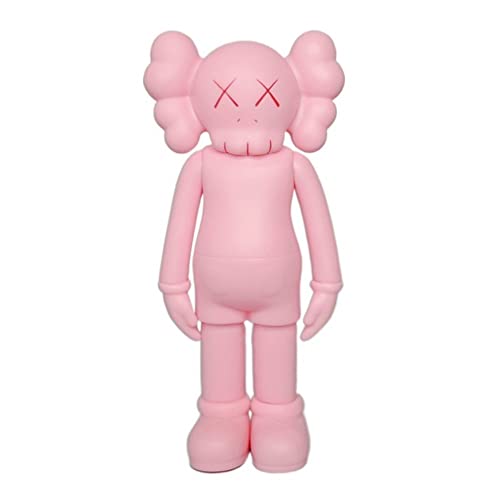 JNVHFGT 20CM XX Eye Bearbrick, Home Prototype Doll Ornament Doll EIN Sammlerstück for Spielzeugliebhaber Vitrine Statue(Pink) von JNVHFGT