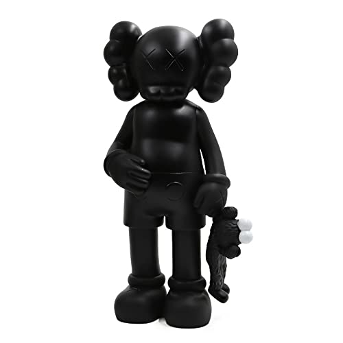 JNVHFGT 30CM XX Augen Puppe, Trendige Puppe Ornament Modell Home Tabletop Display Statue Dekoration(Black) von JNVHFGT