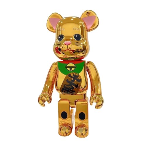 JNVHFGT Bearbrick 1000% 70cm Bausteine ​​Bär Home Vitrine Dekoration Standdekoration Statuen und Figuren von JNVHFGT